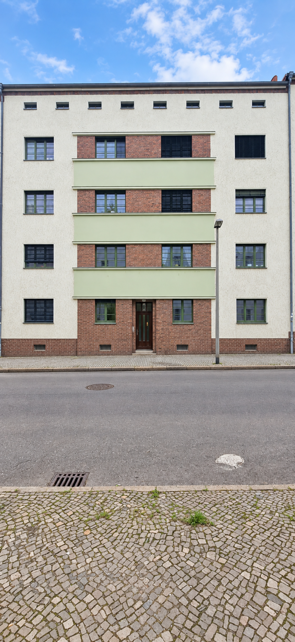 WG-Zimmer Möckern Seelenbinderstraße - Hausansicht