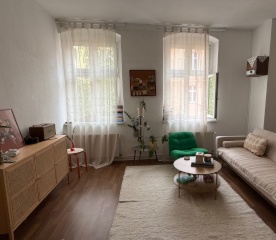 Möblierte 2-Zimmer-Wohnung mit Balkon & Badewanne im Skandinavischen Viertel — photo 1