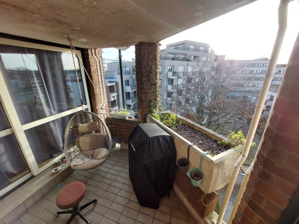 WG-Zimmer Sülz Universitätsstraße - Balkon (Zugang vom Zimmer)