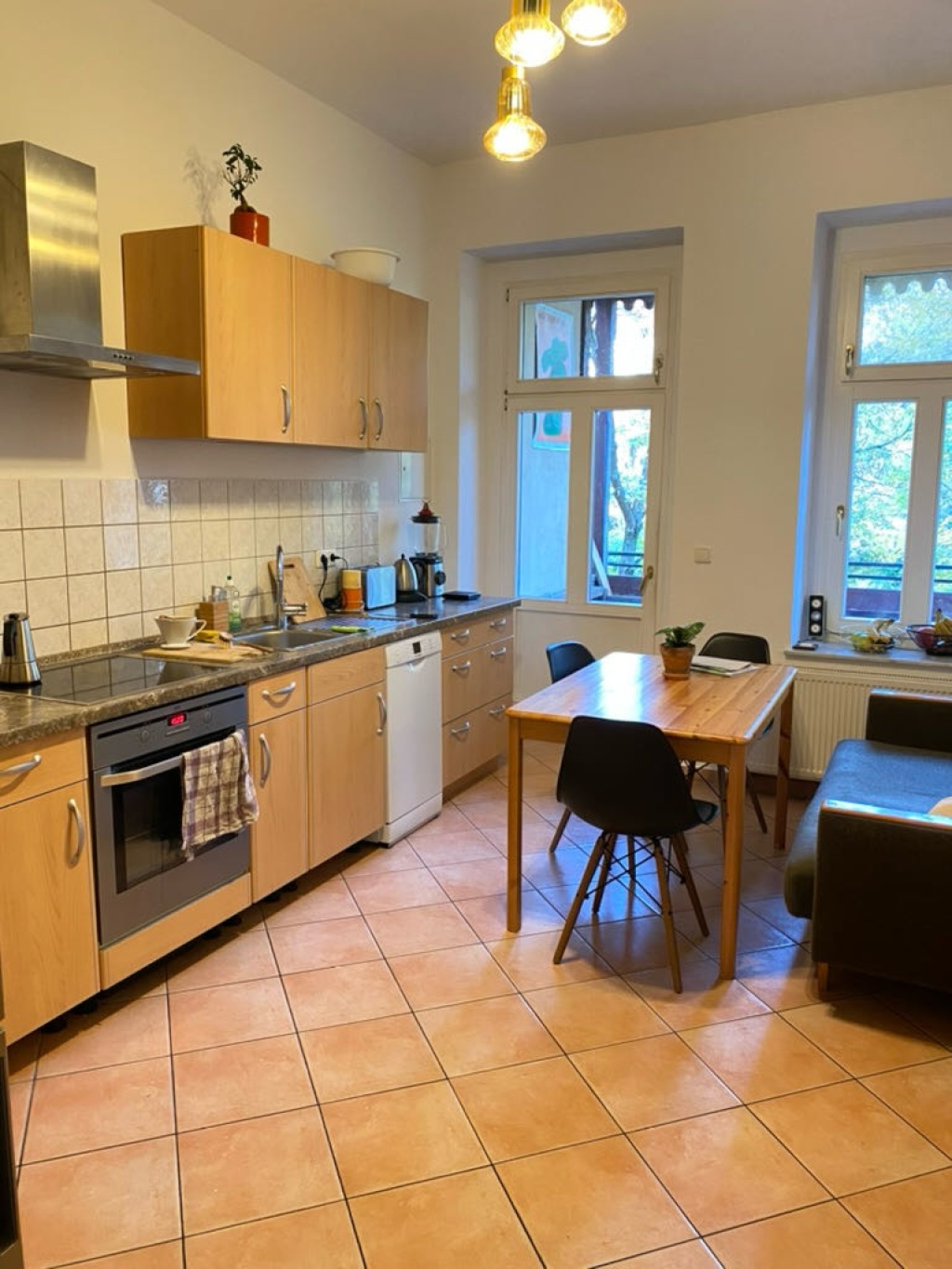 WG-Zimmer Connewitz Bornaische Str. - Küche