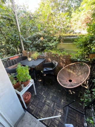 40qm-Wohnung mit Balkon