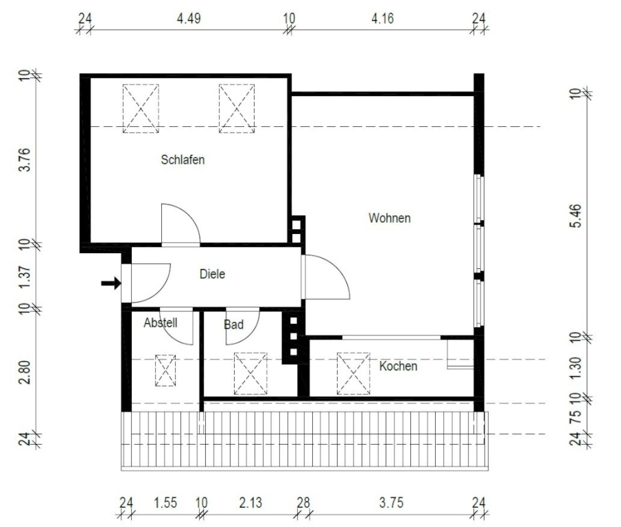 Wohnung Bergerhausen Am Krausen Bäumchen 49 - Bild 20