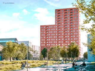 Schicker Neubau mit Fußbodenheizung und Balkon im Erstbezug — photo 1