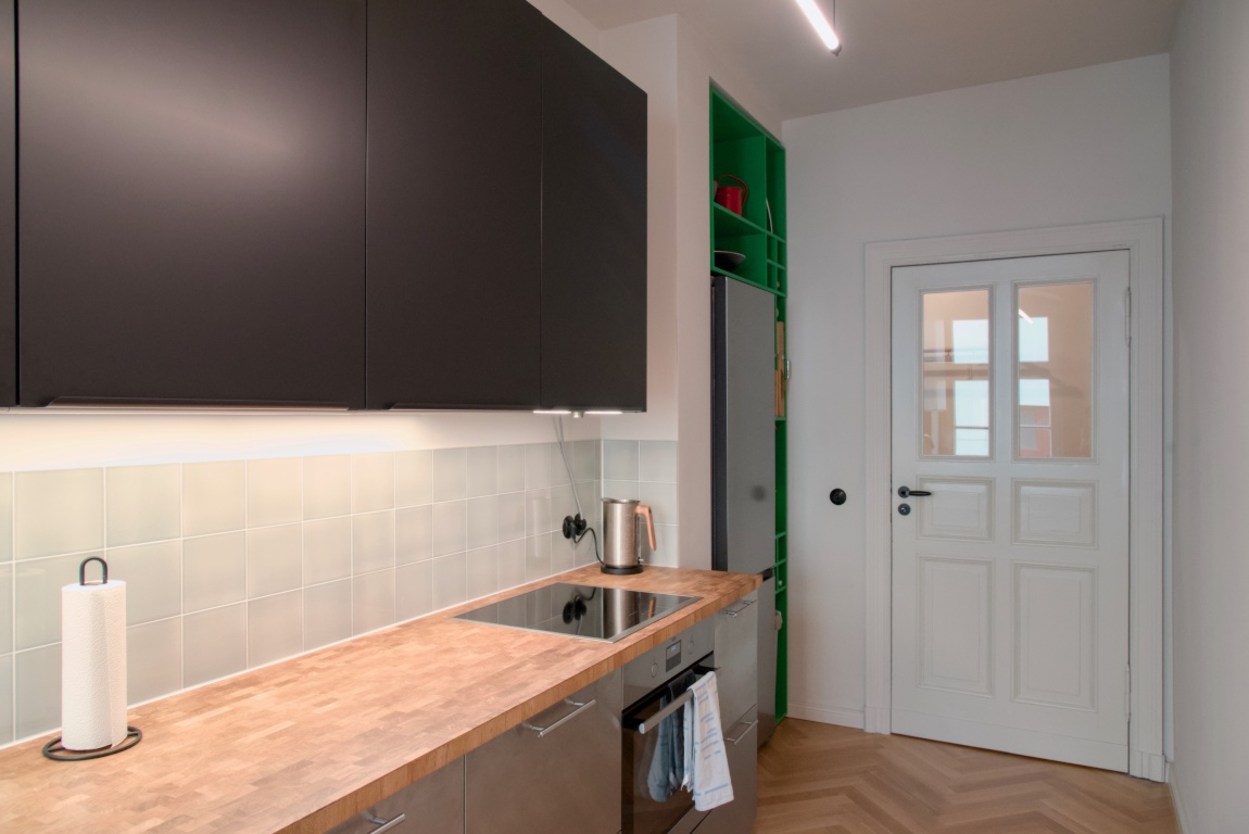 Wohnung Kreuzberg Lausitzer Str. - Kitchen, with new appliances