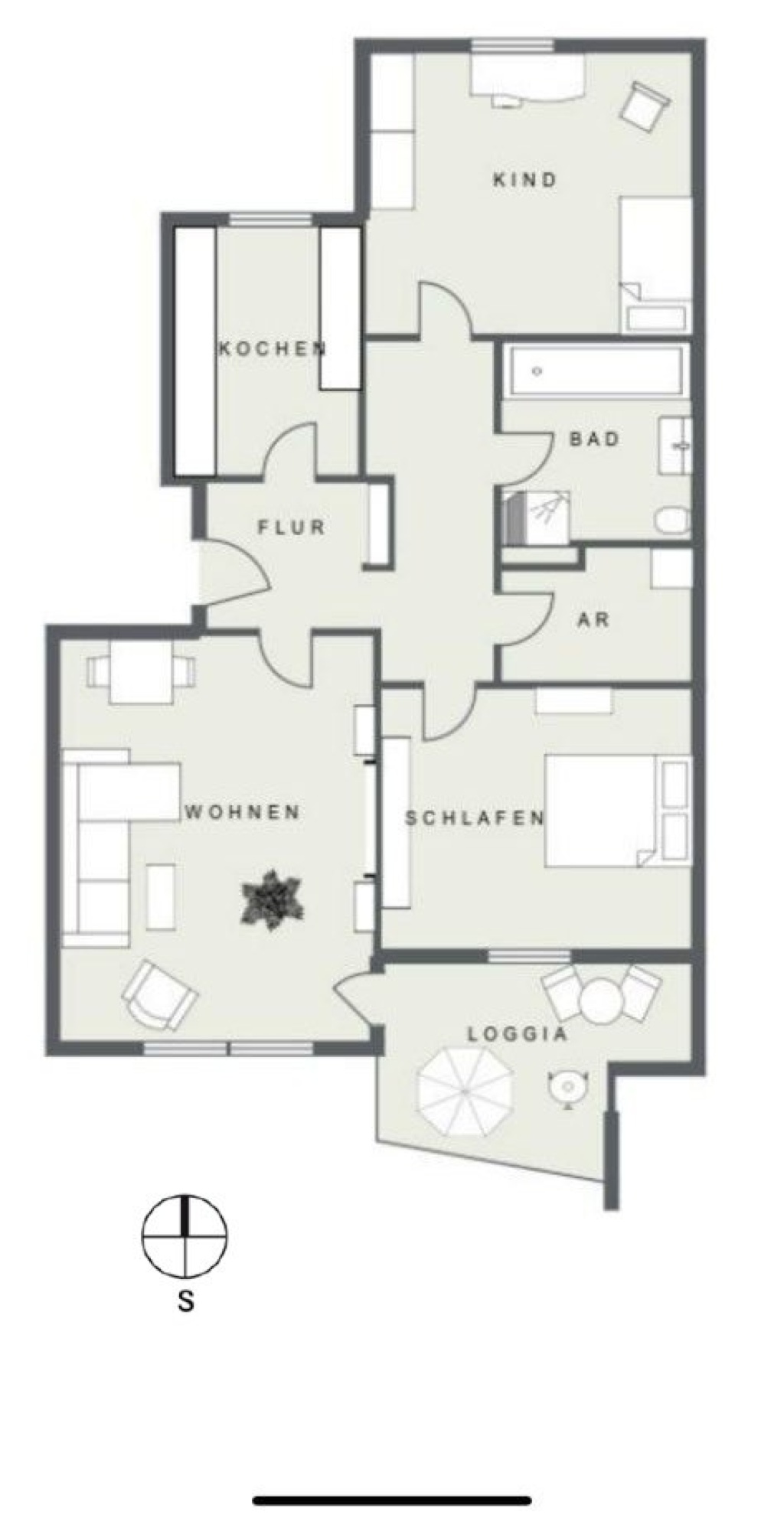 WG-Zimmer Sendling-Westpark Heiterwanger Straße 56 - Bild 4