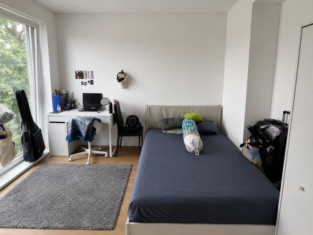 MÖBLIERTES WG ZIMMER IN PENTHOUSE WOHNUNG – Foto 2