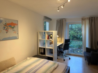 Zimmer in netter WG mit Wohnzimmer und Garten