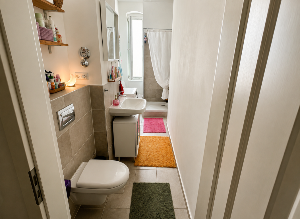 WG-Zimmer Oberschöneweide Wattstraße - Badezimmer