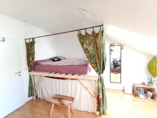 17 m² WG room with roof terrace, Josefstadt, Josefstadt