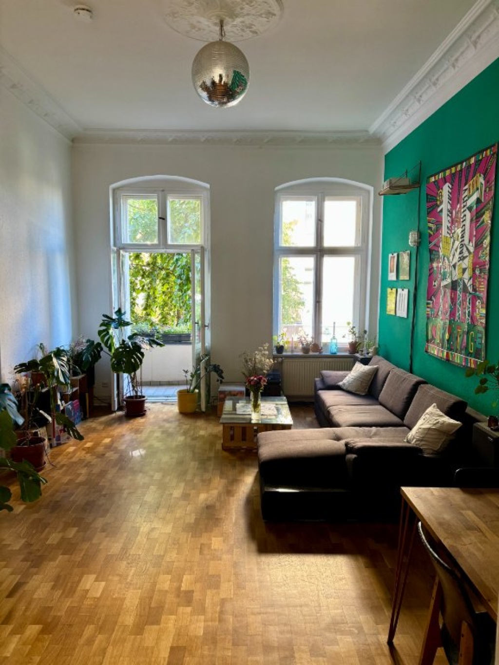 Wohnung Moabit Emdener Str. - Wohnzimmer