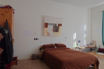 Big bright room with balcony, long term