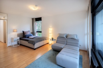 Voll möbliertes 1-Zimmer-Apartment (34 m2) in München – Langzeitmiete, Anmeldung möglich