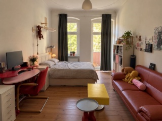 Helles möbliertes Zimmer mit Balkon, Prenzlauer Berg, Nov 2026