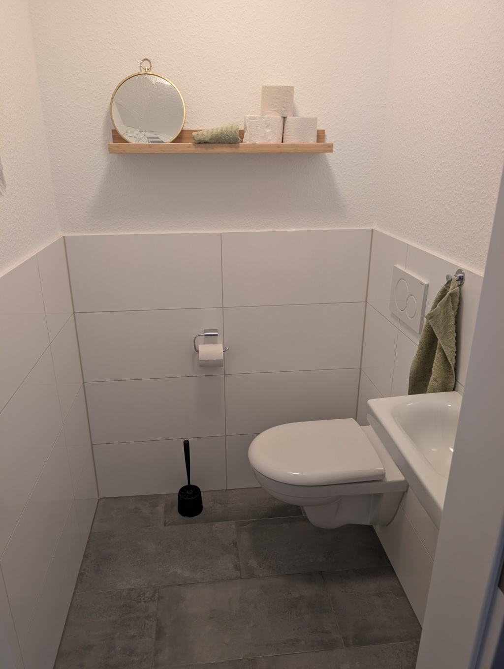 WG-Zimmer Brück Beckershäuschen 4 - Gästebad