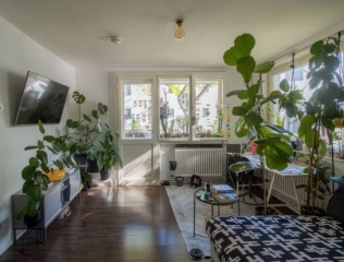 54m2 two rooms with balkon in Neukolln — photo 1