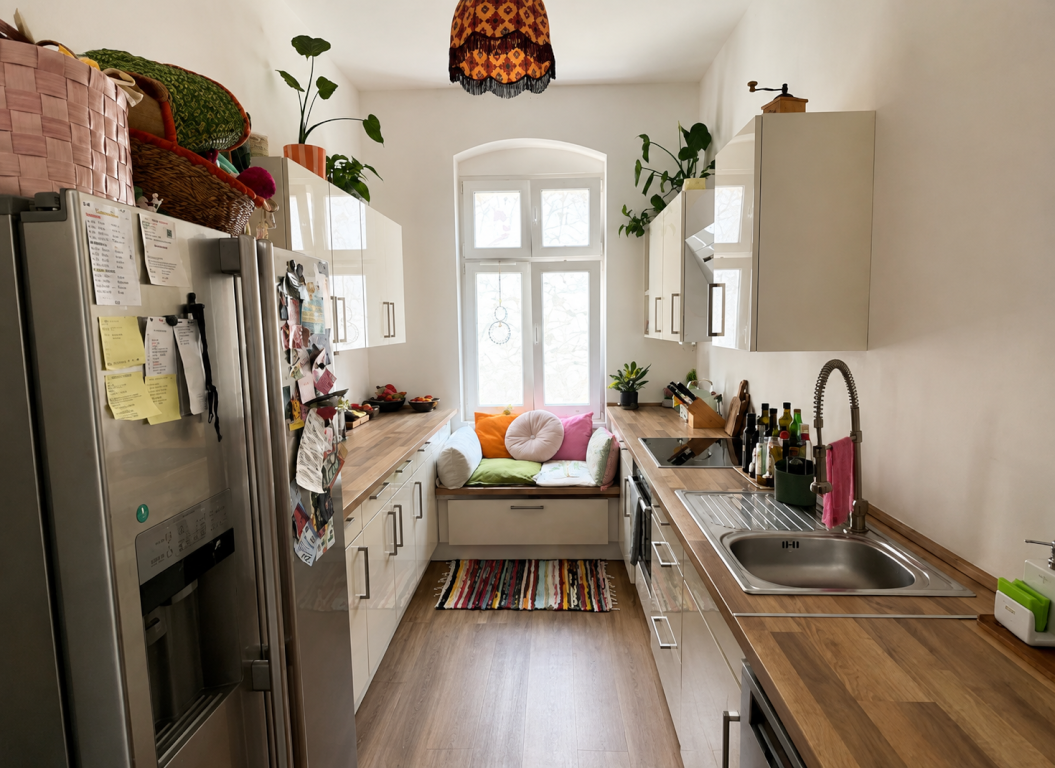 WG-Zimmer Oberschöneweide Wattstraße - Küche