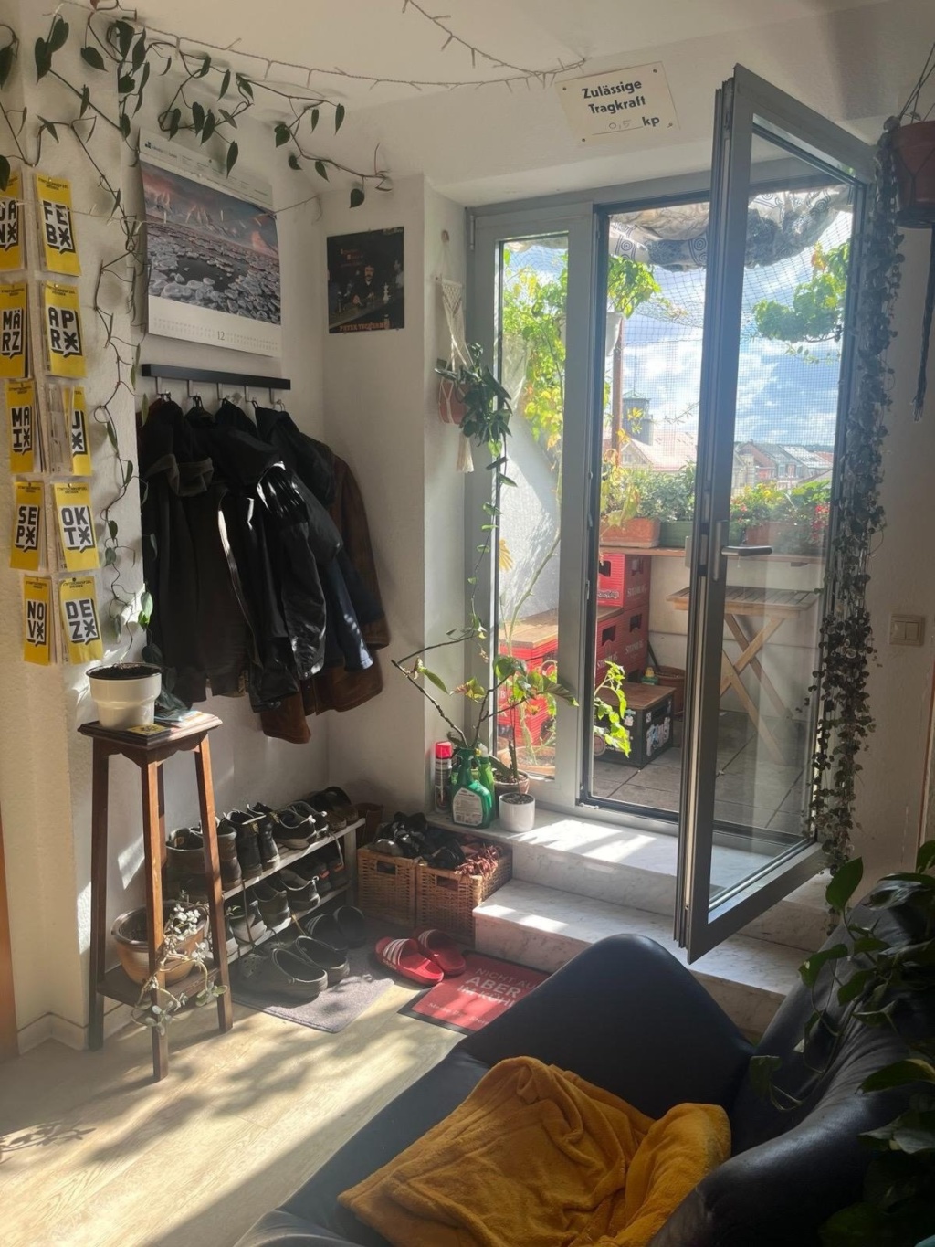 WG-Zimmer Äußere Neustadt Königsbrücker Straße 28 - Flur oben