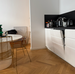 Helle, vollmöblierte 50‐m2‐Altbauwohnung in Toplage am Oranienburger Tor – Untermiete 01. Nov. bis 15. Feb. — photo 1