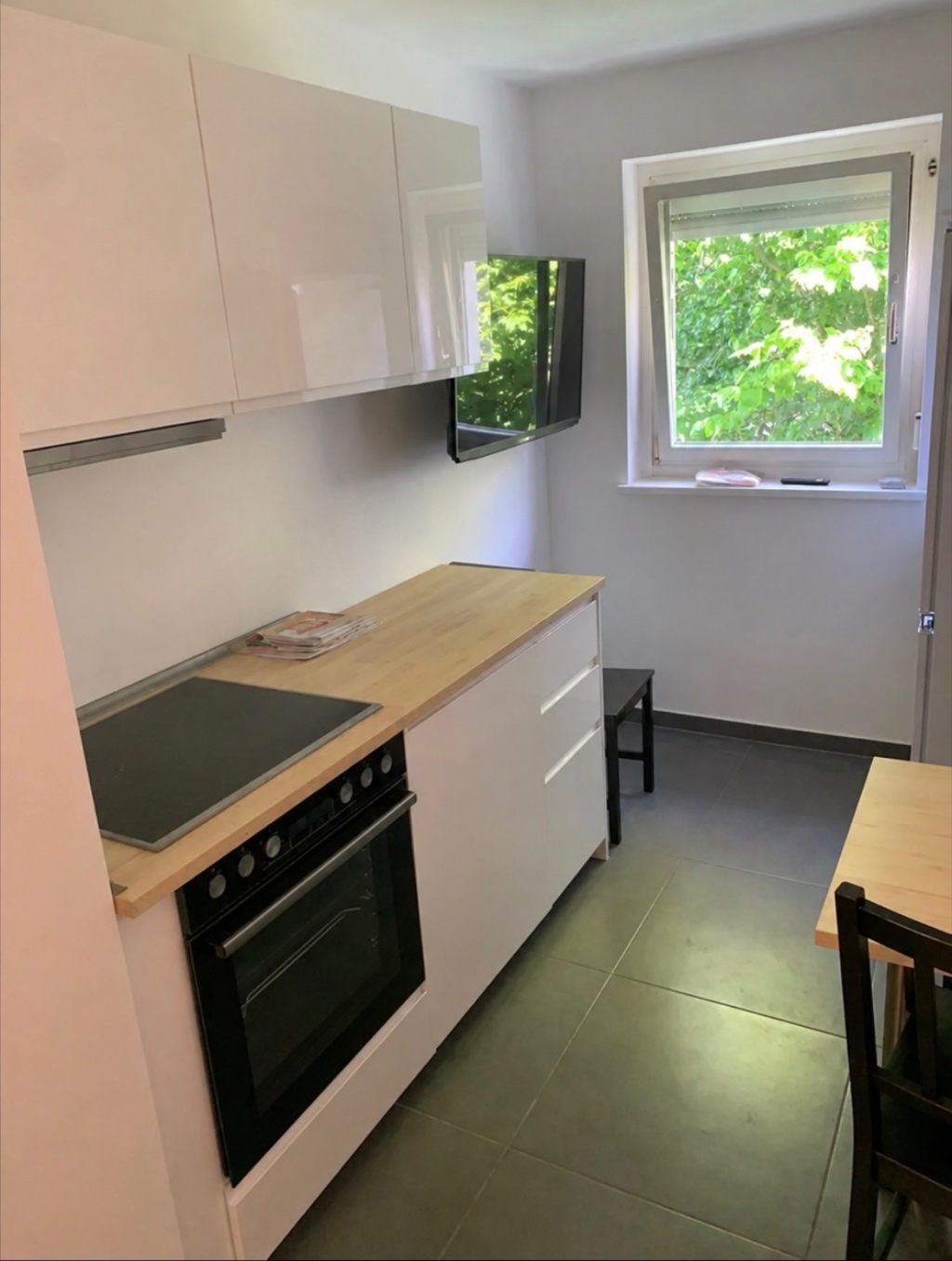 WG-Zimmer Fasanenhof Markus-Schleicher-Straße 25 - Küche