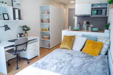 Student Studio in Brigittenau, 22 m², Brigittenau