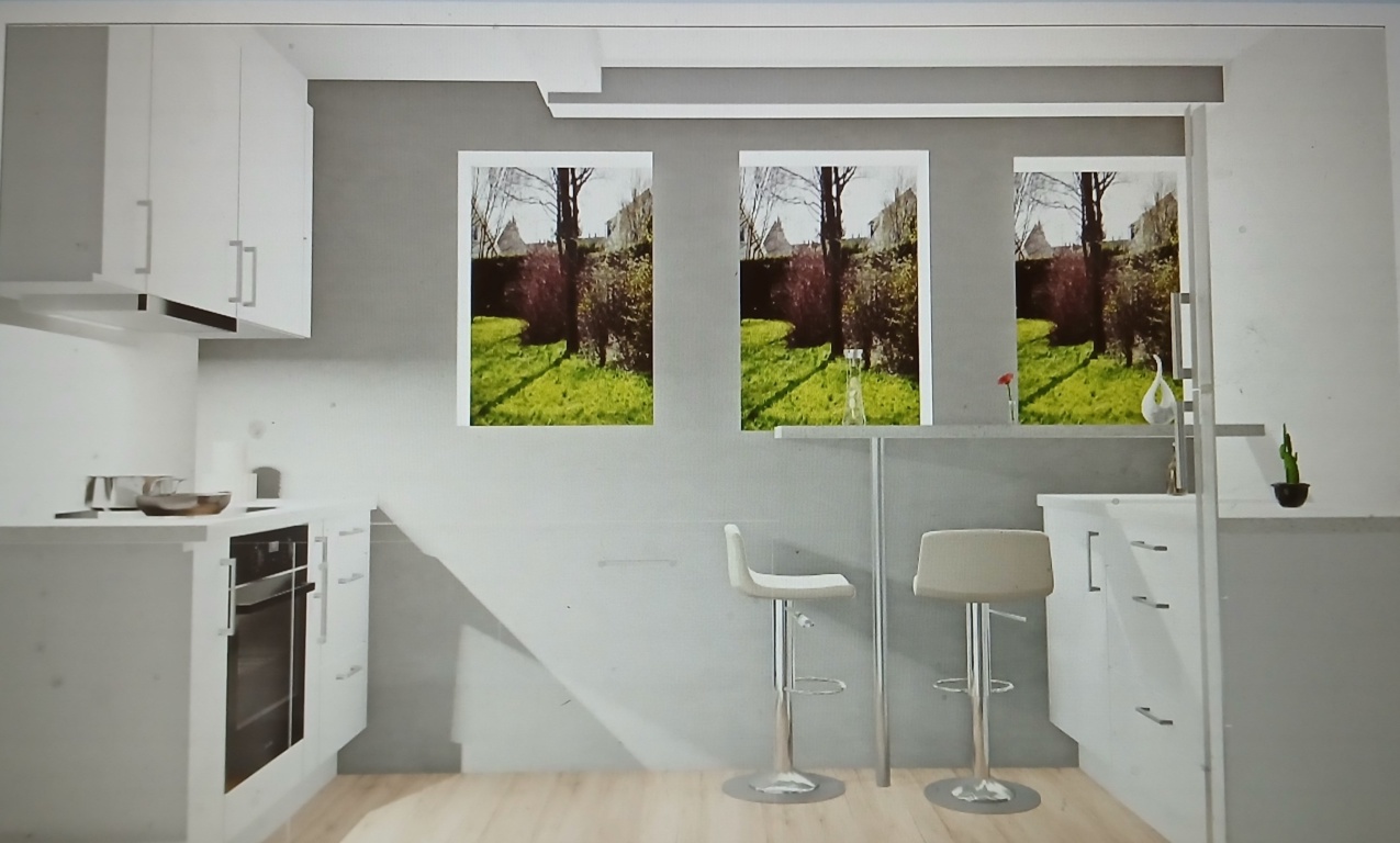 Wohnung West Zeppelinstr.  28 - 3 D Küchenplanung 1