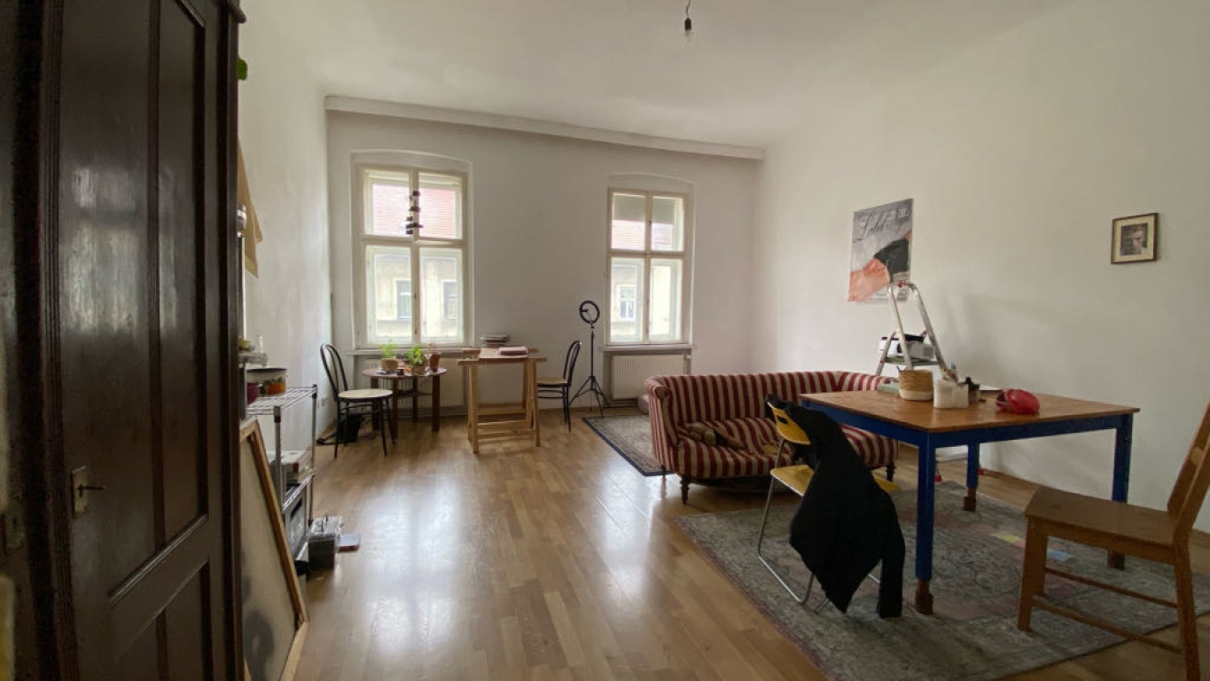WG-Zimmer 16. Bezirk Ottakring Thaliastraße 18 - Wohnzimmer